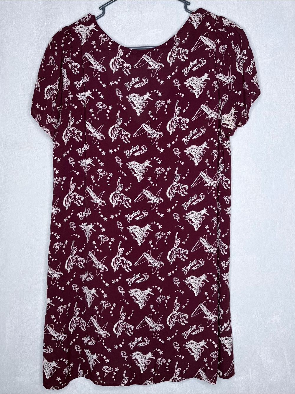 For Love & Lemons Red Rodeo Mini Dress - Picture 7 of 7